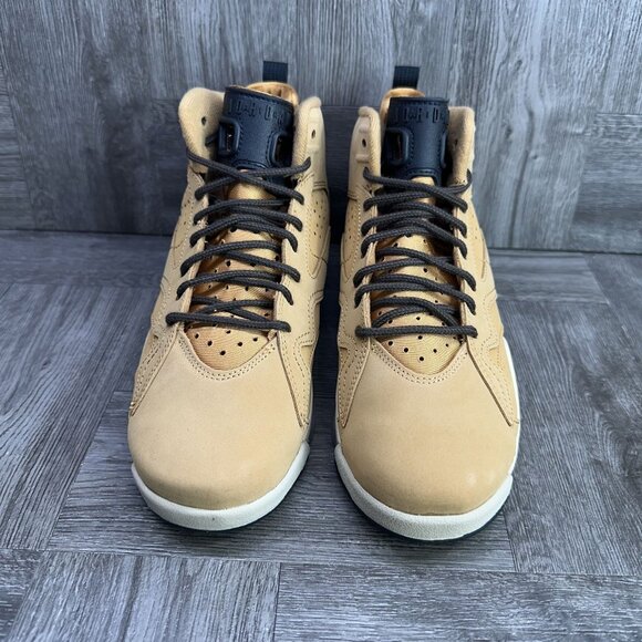 Jordan MVP Youth size 6y/Women's size 7.5 Wheat Hightop Shoes DZ5577-200 - Picture 2 of 8